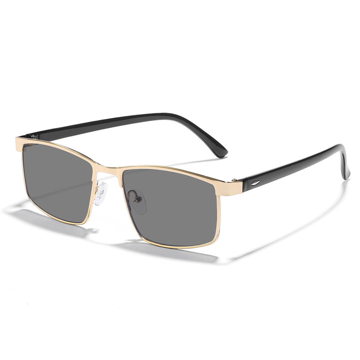 Dame elegant brille med lett metallramme Luvikno