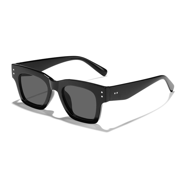 Dame trendy kvadratisk solbriller i urban stil Luvikno