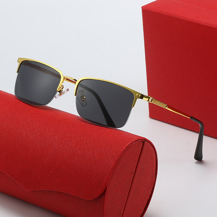Dame elegant Korreksjonsbrille med høykvalitets metallramme Luvikno