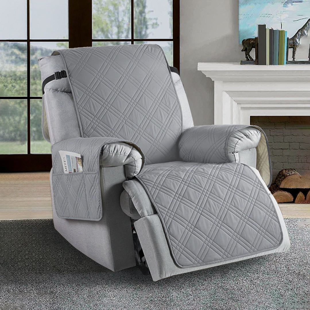 Luvikno | Vanntett Recliner Trekk | Slitesterk Mikrofiber, Flekkresistent & Universell Passform for Hjemmets Beskyttelse