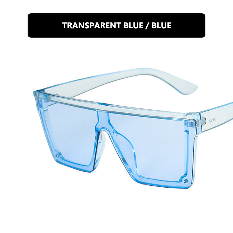 Damer futuristisk solbrille i beskyttende oversized-format Luvikno