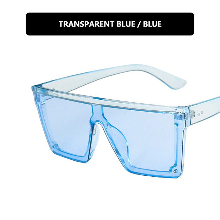Damer futuristisk solbrille i beskyttende oversized-format Luvikno