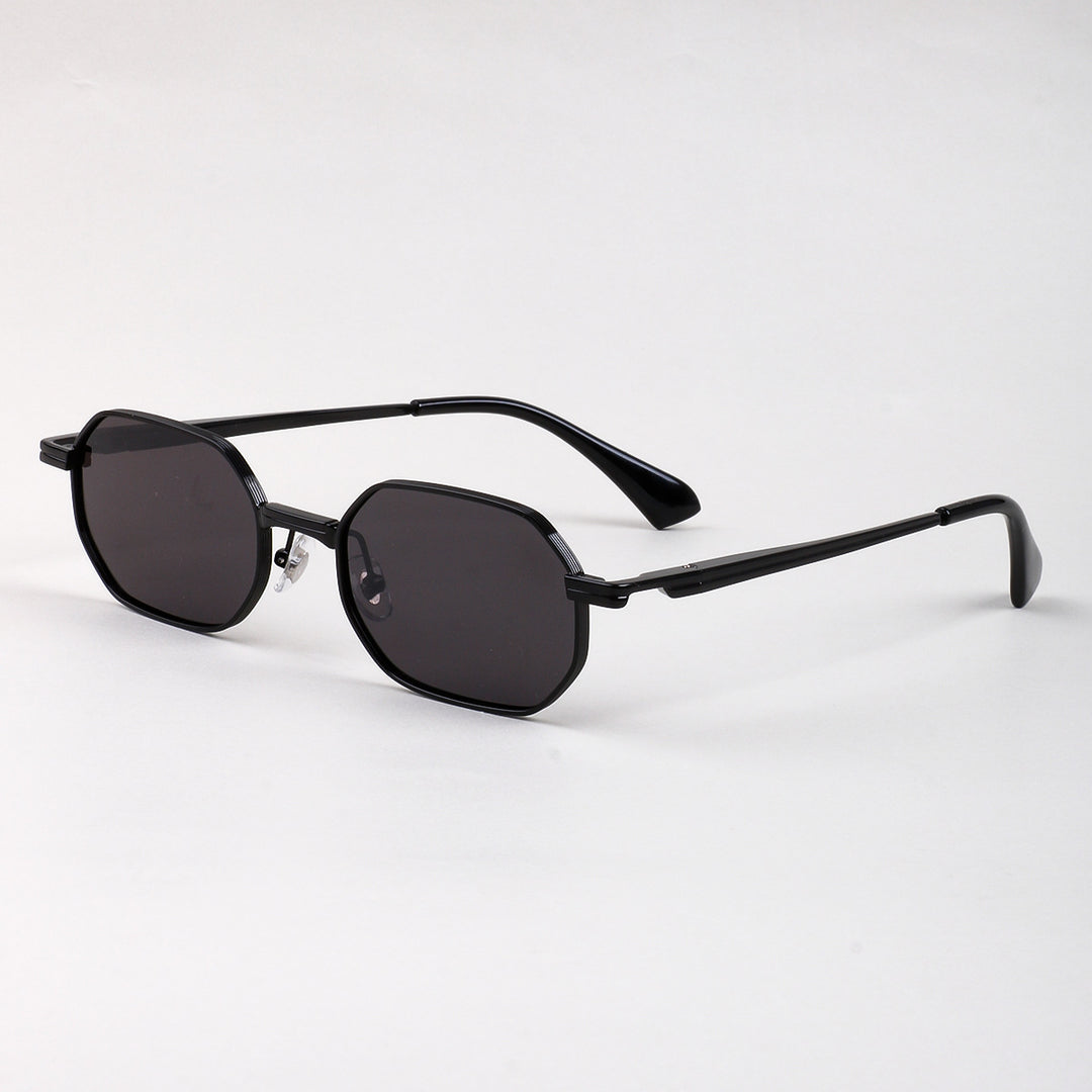 Dame Design solbrille i moderne, åttekantet stil Luvikno