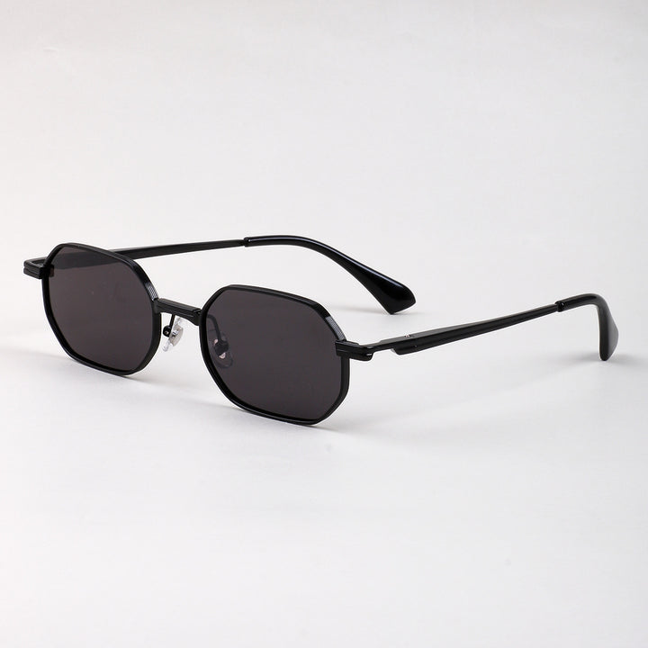 Dame Design solbrille i moderne, åttekantet stil Luvikno