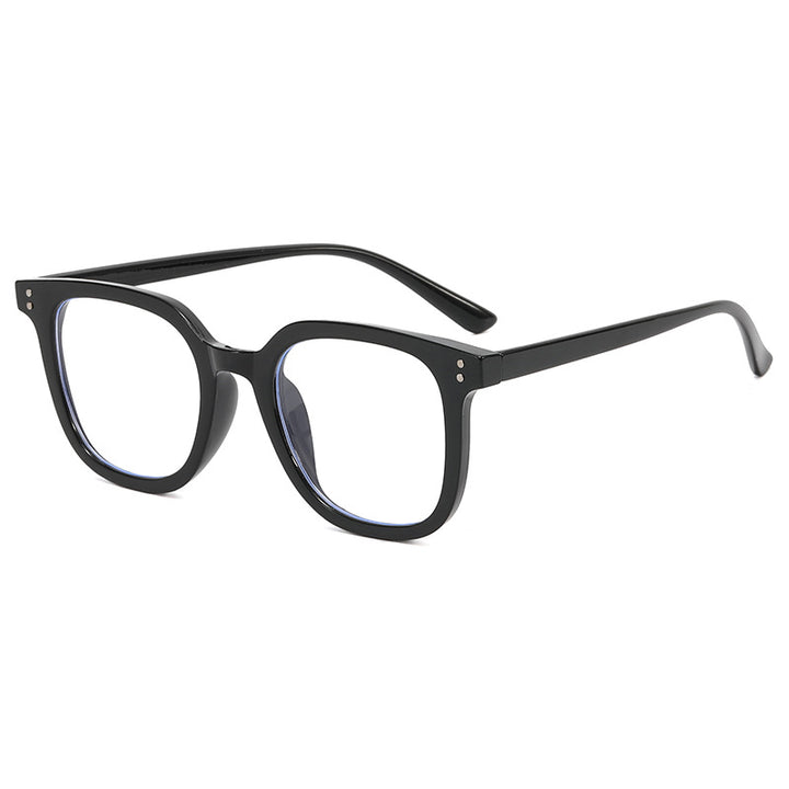 Dame kvadratisk designerbrille med tykk ramme og elegant profil Luvikno