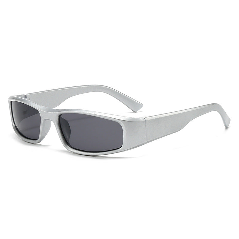 Dame sporty solbriller med robust ramme Luvikno
