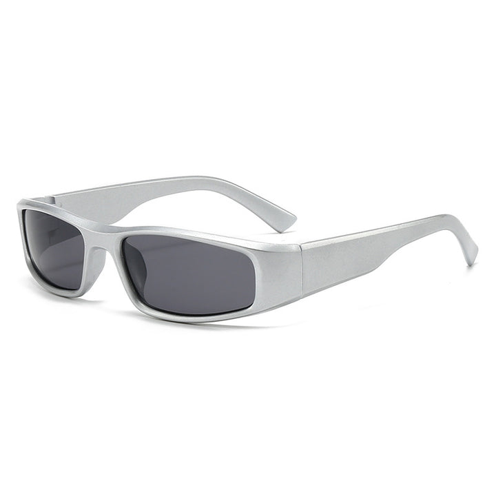 Dame sporty solbriller med robust ramme Luvikno