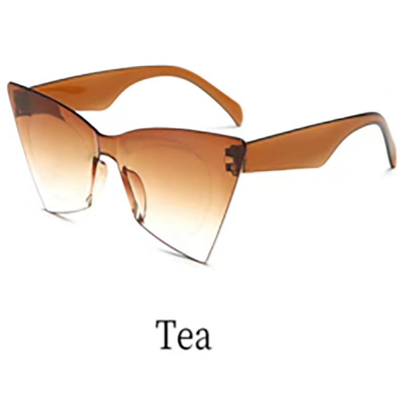 Dame Mote Gjennomsiktig Solbrille Luvikno