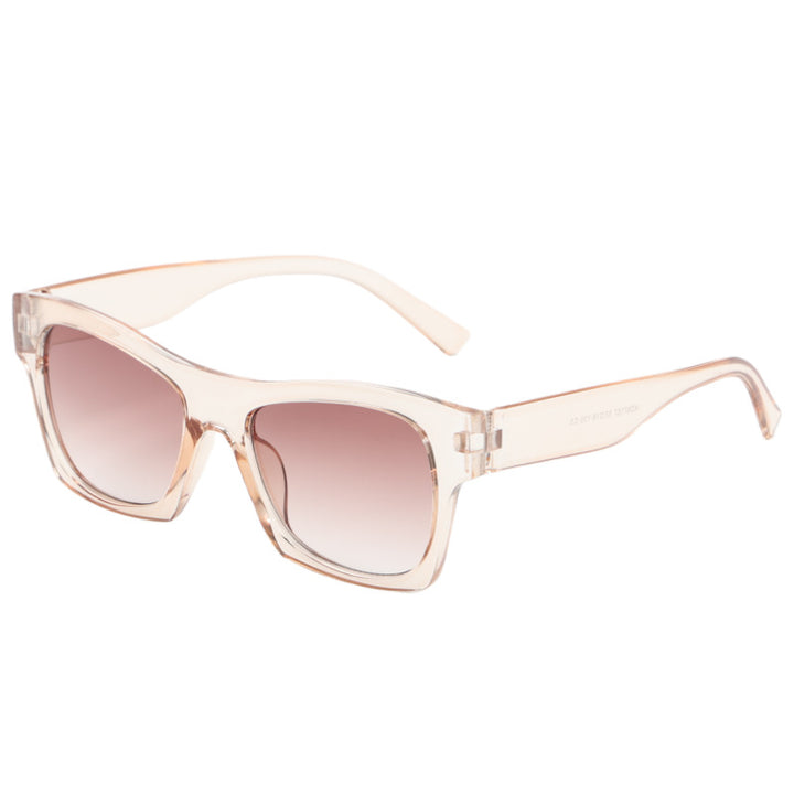 Dame moteriktig solbrille i elegant kvadratdesign Luvikno