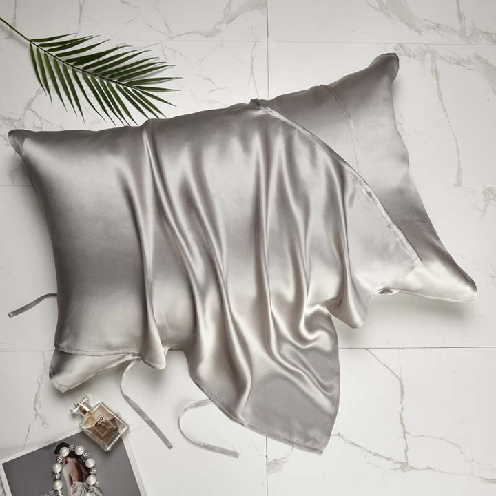 Dame silke putetrekk med elegant design Luvikno