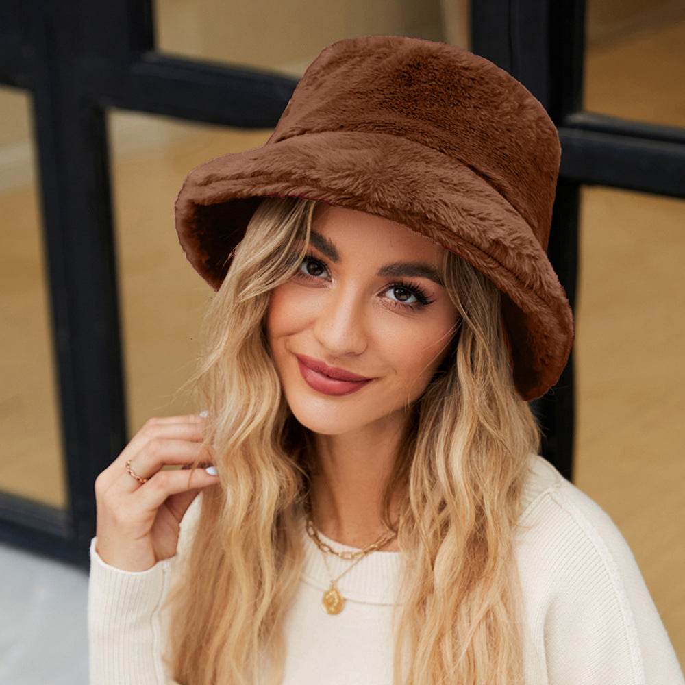 Luvik | Naisten pehmeä plyysihattu