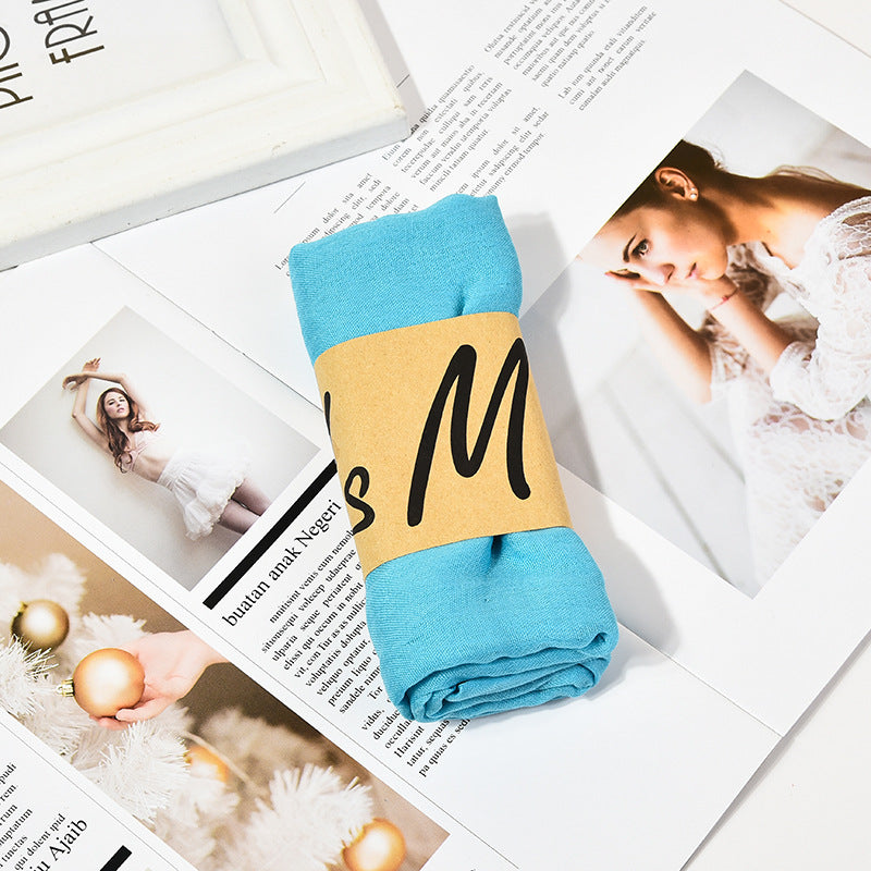 Dame bomullssjal Luvikno