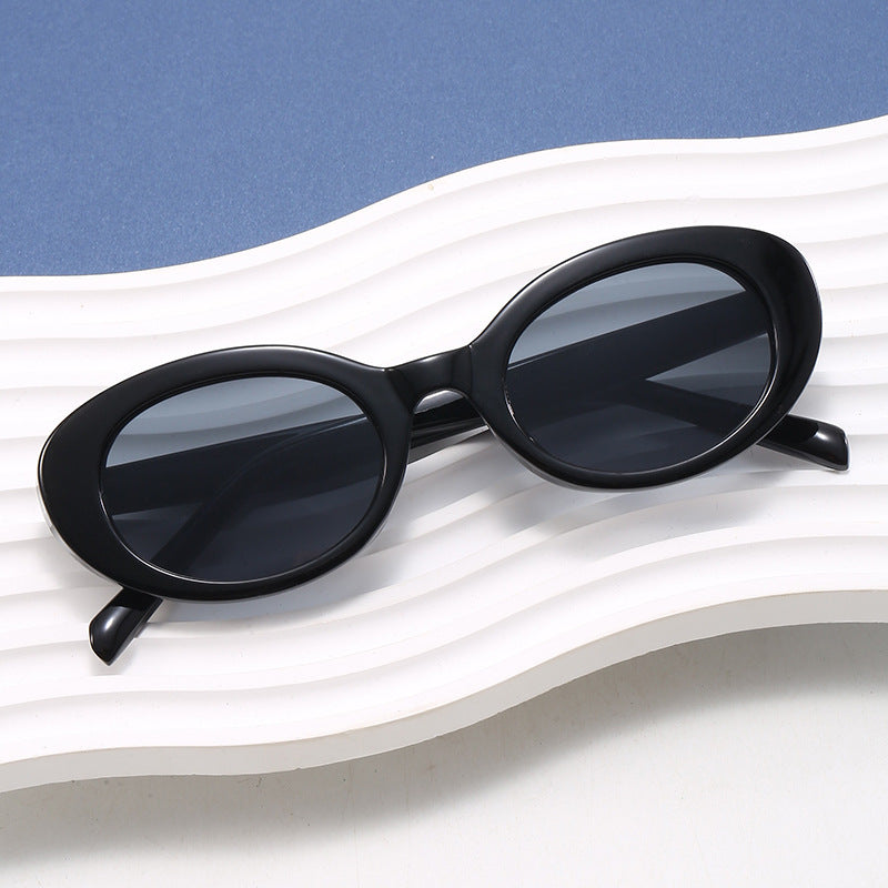 Dame designer-solbriller med oversized form Luvikno