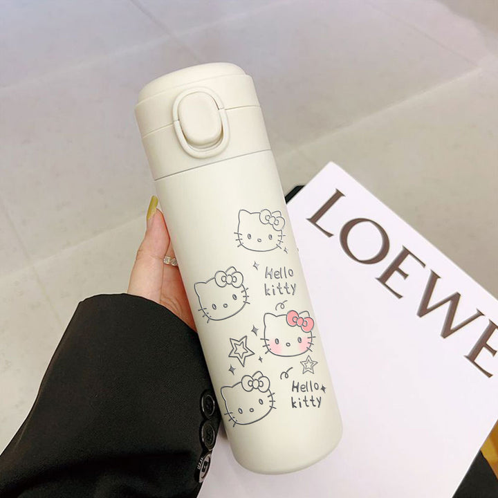 Dame Isolert Drikkeflaske med sjarmerende Hello Kitty Design Luvikno