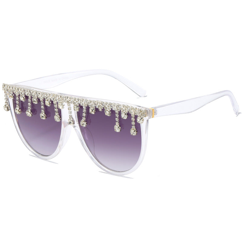 Dame Dekorativ Glamour-solbrille Luvikno