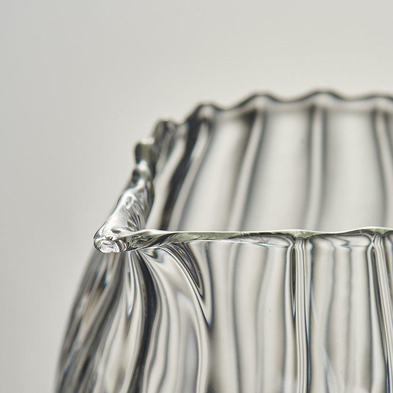 Glass Pot With Wooden Handle | Luvikno