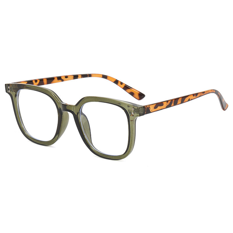 Dame kvadratisk designerbrille med tykk ramme og elegant profil Luvikno