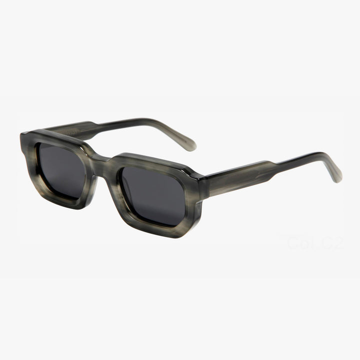 Dame solbrille i moderne geometrisk design fra Luvikno