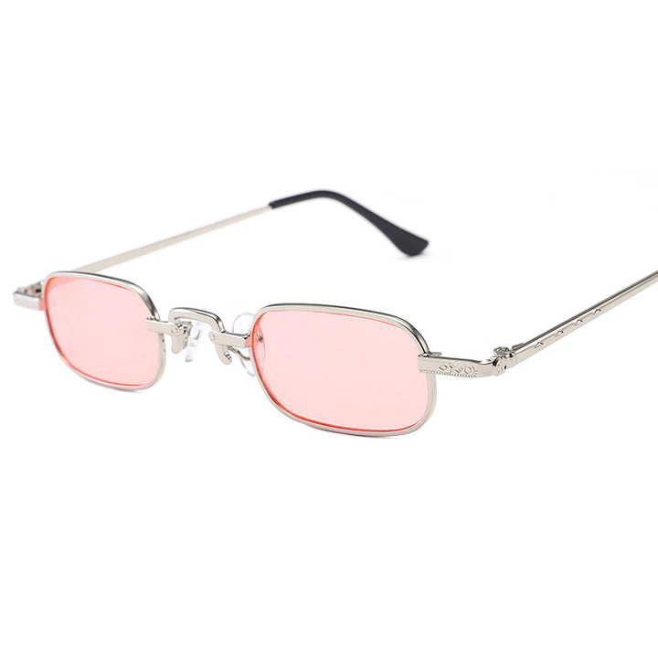 Damer Elegant solbrille med filigranramme og UV-beskyttelse Luvikno