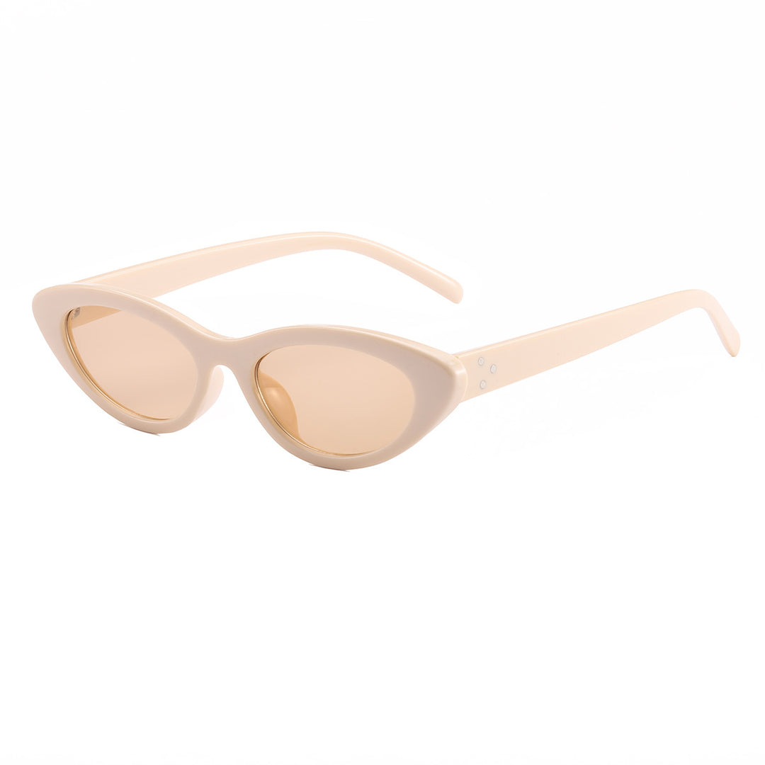 Dame Cat-Eye solbriller i elegant Leo-design Luvikno