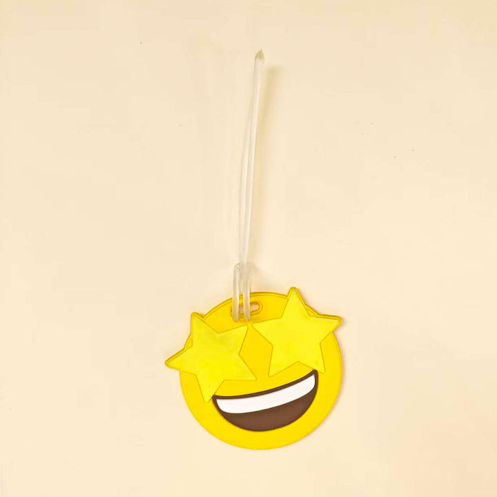 Unisex Bag Tag i Emojidesign Luvikno