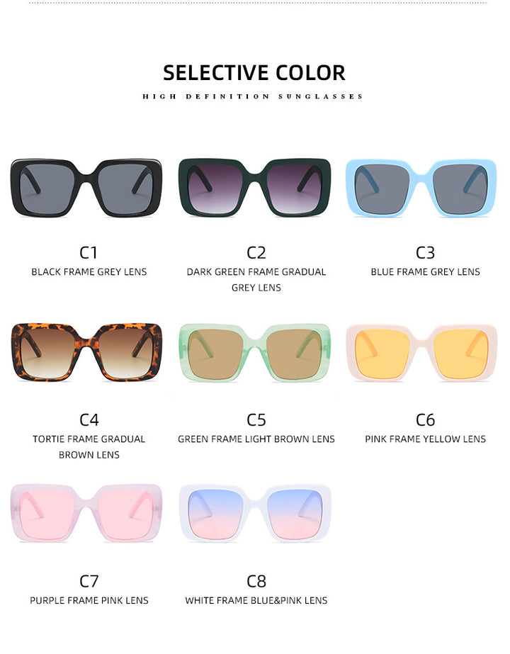Dame moteriktig solbrille Luvikno