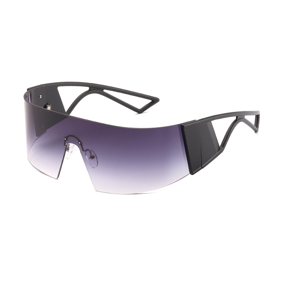 Dame sporty solbriller i futuristisk design Luvikno