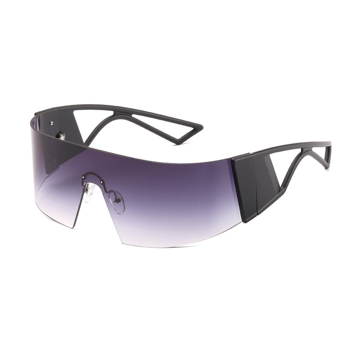 Dame sporty solbriller i futuristisk design Luvikno
