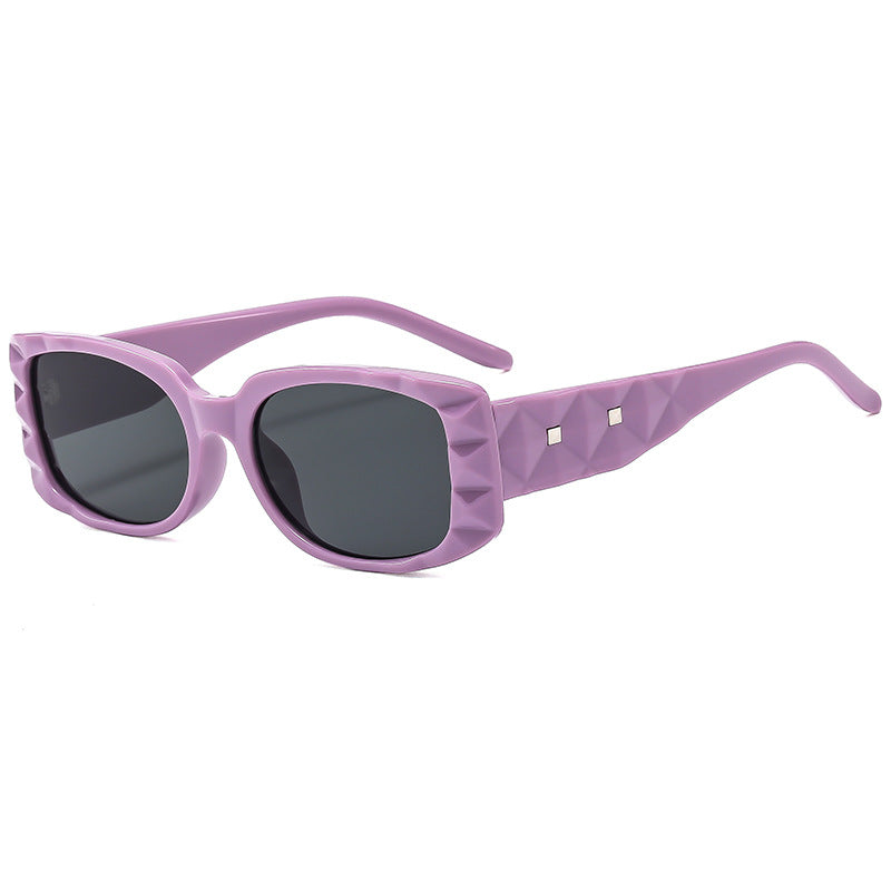 Dame Designer solbrille med unikt ramme og UV-beskyttelse Luvikno