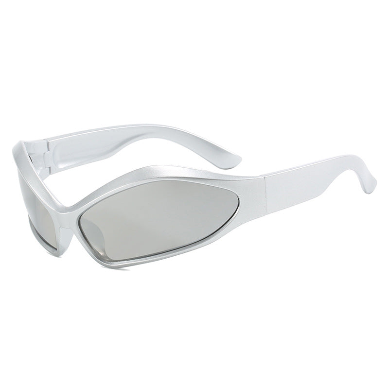 Dame Sporty solbriller med aerodynamisk design Luvikno