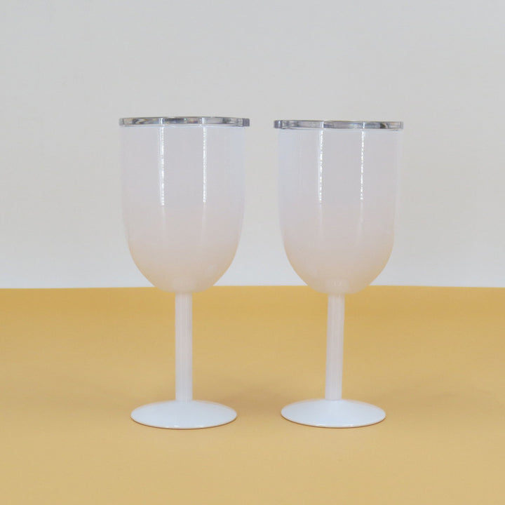 Dame elegant vinglass Luvikno