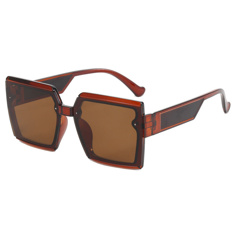 Dame firkantet moderne solbrille Luvikno