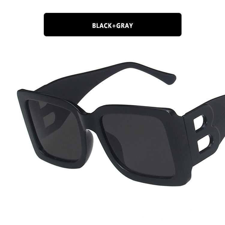 Dame moteriktig solbrille i trendy leoparddesign Luvikno