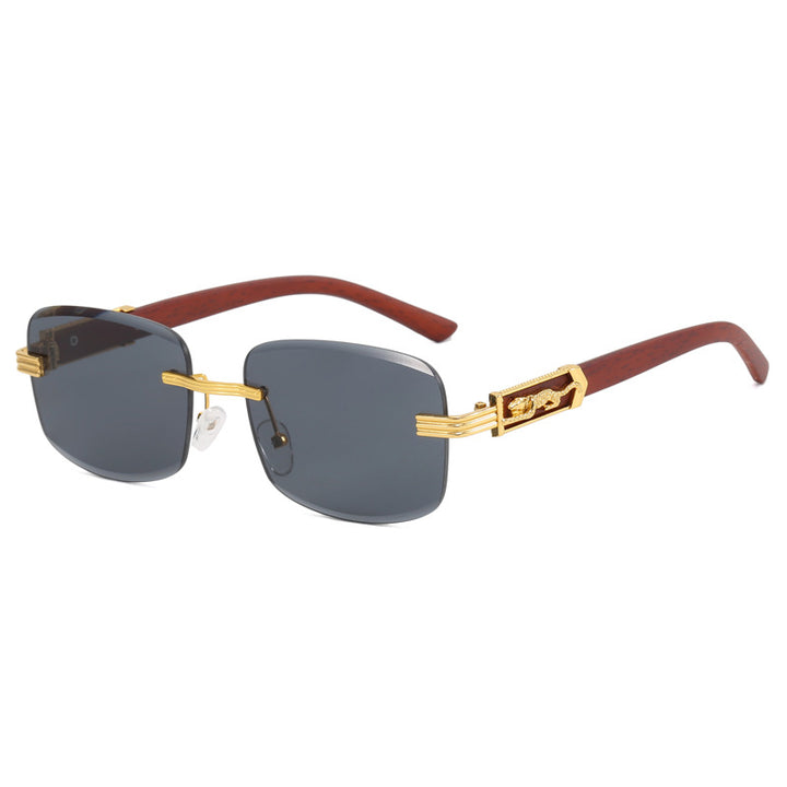 Dame designer solbrille med luksuriøse accenter Luvikno