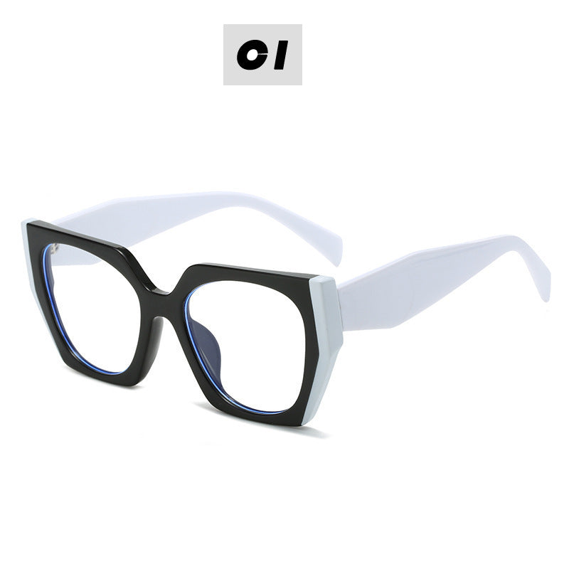 Dame Modisk Oversized Brille Luvikno