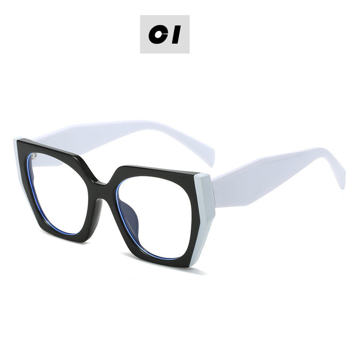 Dame Modisk Oversized Brille Luvikno
