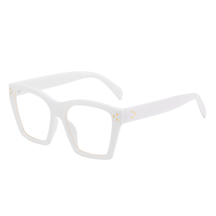 Dame stor moteriktig solbrille Luvikno