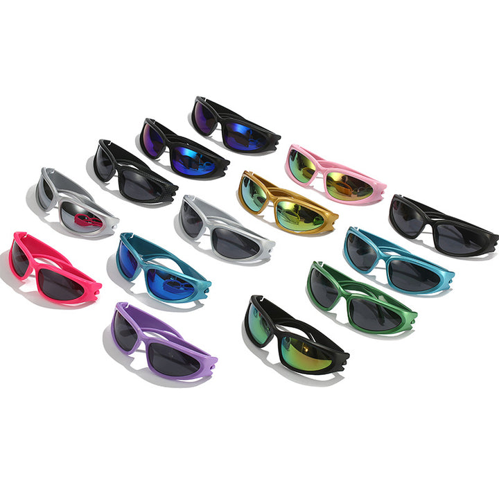 Dame sporty solbriller med ergonomisk design og polariserte glass Luvikno
