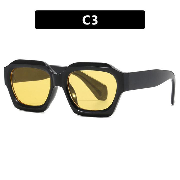 Dame moteriktig solbrille i innovativ design Luvikno