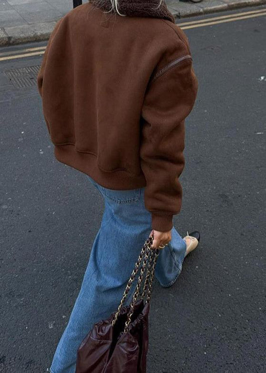 Luvik | Lentotakki villasekoitteesta