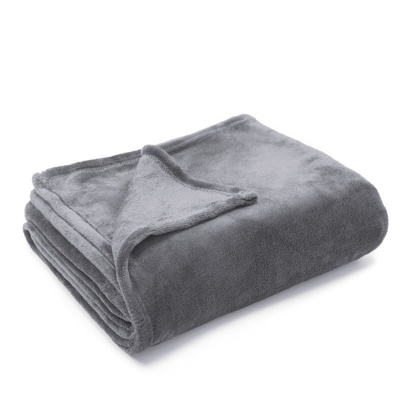 Dame luksuriøs og koselig mikrofiber-teppe Luvikno