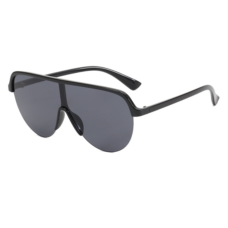Dame oversized Visir solbrille Luvikno