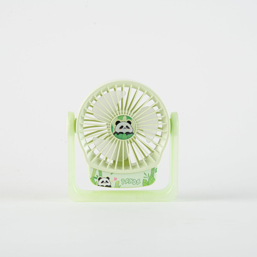 Dame Bærbar Mini-vifte med søtt panda-design Luvikno