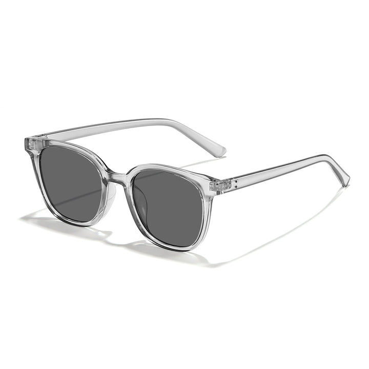 Dame trendy solbriller med bred ramme Luvikno