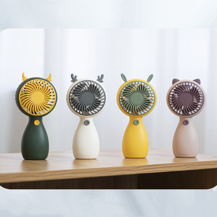Adorable Mini Bærbar Håndholdt Vifte Luvikno
