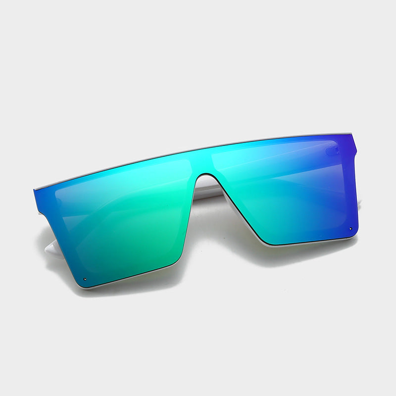 Dame oversized solbriller i futuristisk design Luvikno