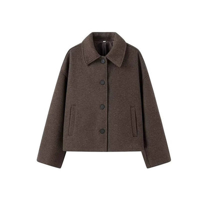 Naisten pehmeä villatakki nappikiinnityksellä Luvik