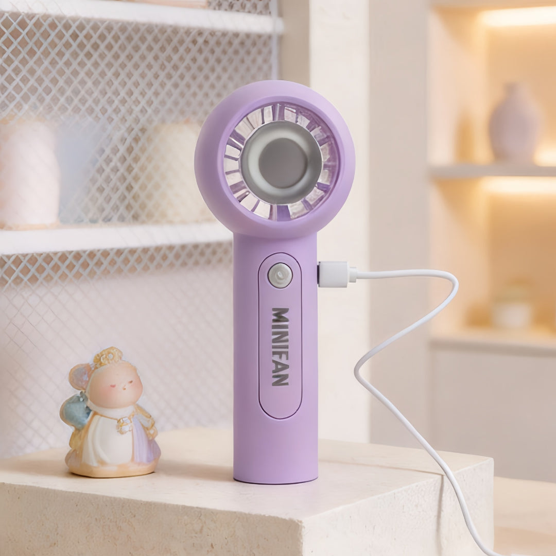 Dame Bærbar USB Mini-Vifte med innovativt design Luvikno