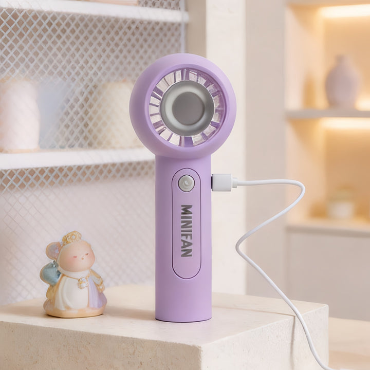 Dame Bærbar USB Mini-Vifte med innovativt design Luvikno