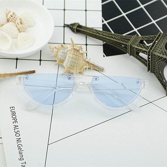Dame Cat-Eye Briller med markant ramme og speilbelagte glass Luvikno
